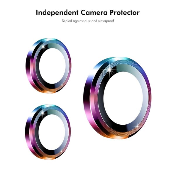 ENKAY Redmi Note 14 4G Linsskydd Härdat Glas Colorful