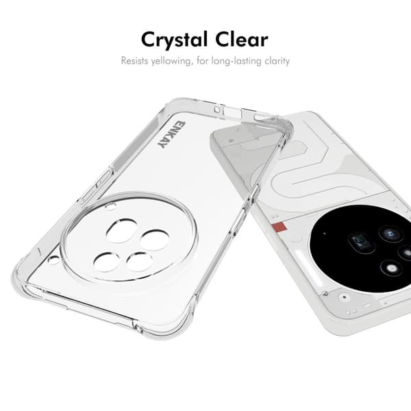 ENKAY Nothing Phone 3a Pro Skal Shockproof Transparent