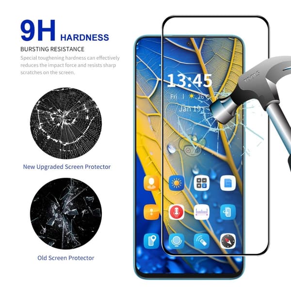 ENKAY Xiaomi Redmi Note 14 5G/4G Skärmskydd Härdat Glas