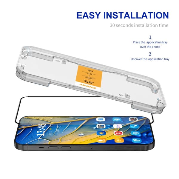ENKAY Xiaomi Redmi Note 14 5G/4G Skärmskydd Härdat Glas