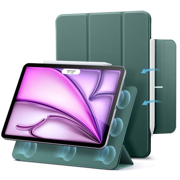 ESR iPad Air 13 2025/2024/Pro 12.9 2022-2020 Fodral 2in1 Magnet
