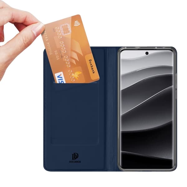 DUX DUCIS Xiaomi Redmi Note 14 Pro 5G Fodral Skin Pro Blå