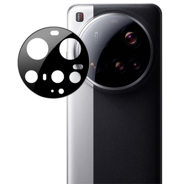 IMAK Xiaomi 15 Ultra Linsskydd Härdat Glas Svart