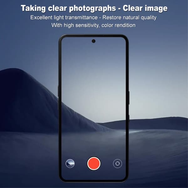 IMAK Nothing Phone 3a Linsskydd Härdat Glas Transparent