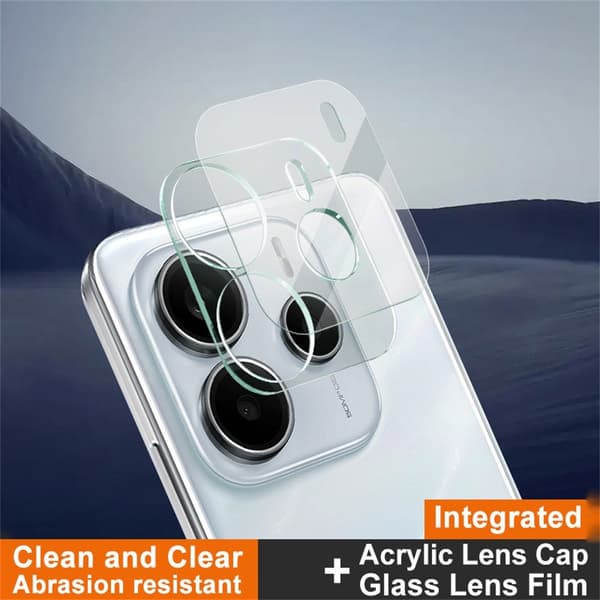 IMAK Redmi Note 14 5G Linsskydd Härdat Glas Transparent