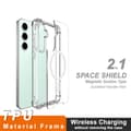 Miniatyrbild 3 av 6: IMAK Samsung Galaxy S25 Plus Skal MagSafe Transparent