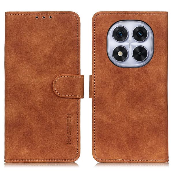 KHAZNEH Redmi Note 14 Pro/Pro Plus 5G Fodral Retro Läder