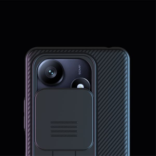 NILLKIN Xiaomi Redmi Note 14 5G/4G Skal CamShield Svart
