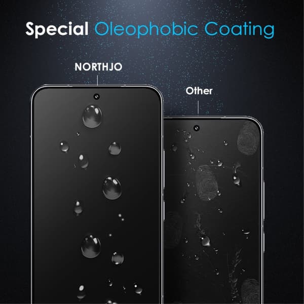 NORTHJO Xiaomi 15 Skärmskydd Härdat Glas Privacy