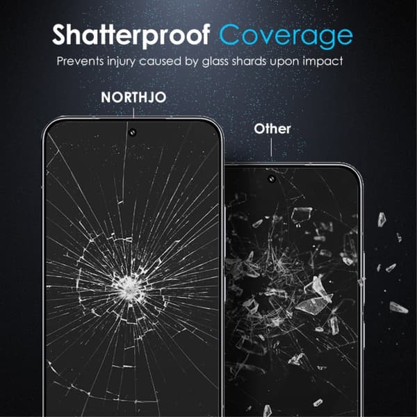 NORTHJO Xiaomi 15 Skärmskydd Härdat Glas Privacy