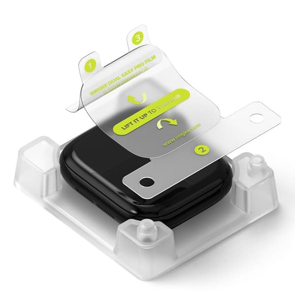 Ringke Apple Watch 10 46 mm 2-PACK Skärmskydd DualEasy
