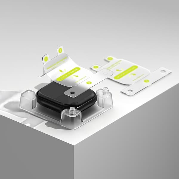 Ringke Apple Watch 10 46 mm 2-PACK Skärmskydd DualEasy