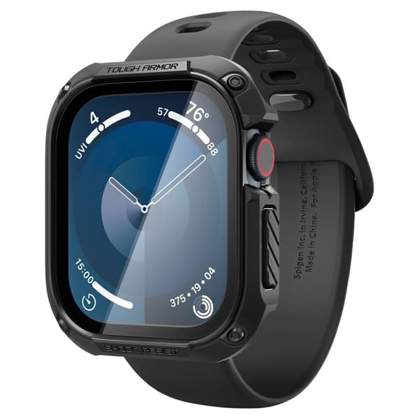 Spigen Apple Watch 10 46 mm Skal Tough Armor Svart