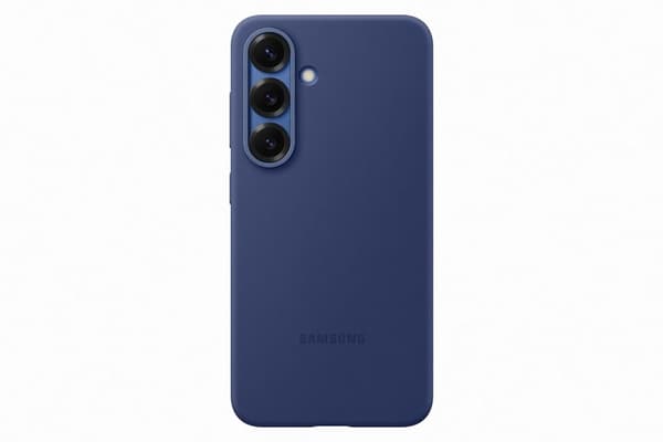 Samsung Galaxy S25 Skal Silicone Blue
