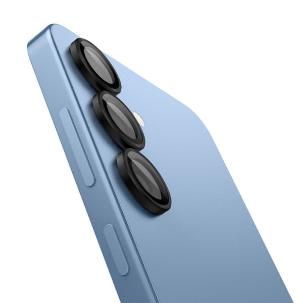 Spigen Galaxy S25 2-PACK Linsskydd Optik GLAS.tR "Ez Fit"