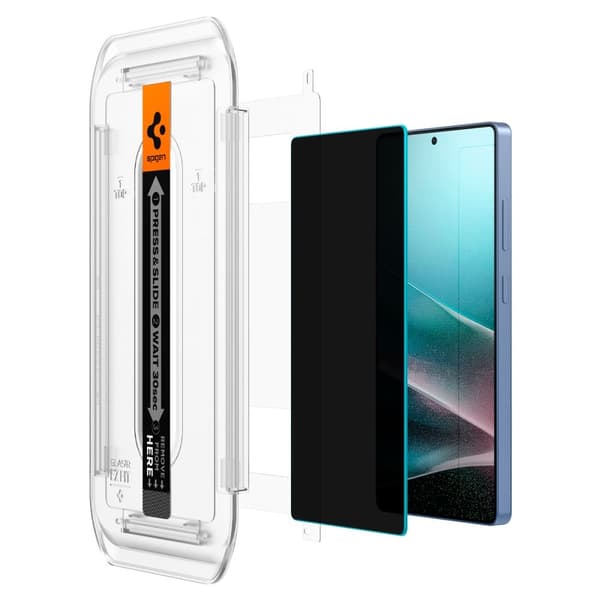 Spigen Galaxy S25 Ultra 2-PACK Skärmskydd GLAS.tR "Ez Fit"