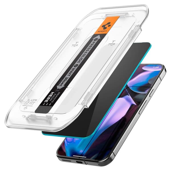 Spigen Google Pixel 9/9 Pro 2-PACK Skärmskydd GLAS.tR "Ez Fit"