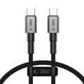 Miniatyrbild 1 av 6: Tech-Protect 0.25m 60W/3A PD USB-C - USB-C Kabel UltraBoost