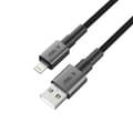 Miniatyrbild 3 av 6: Tech-Protect 2m 15W/2.4A Lightning Kabel UltraBoost Iron Grey