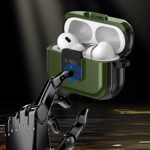 Tech-Protect AirPods Pro 2/1 Skal MagSafe Defender Hook