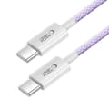 Miniatyrbild 2 av 6: Tech-Protect 2m 60W/3A PD USB-C - USB-C Kabel UltraBoost Mauve