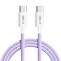 Miniatyrbild 1 av 6: Tech-Protect 2m 60W/3A PD USB-C - USB-C Kabel UltraBoost Mauve