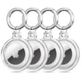 Miniatyrbild 1 av 6: Tech-Protect Apple AirTag 4-PACK Hållare Icon Transparent
