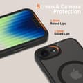 Miniatyrbild 3 av 6: Tech-Protect iPhone 16e Skal MagSafe MagCam Matt Svart