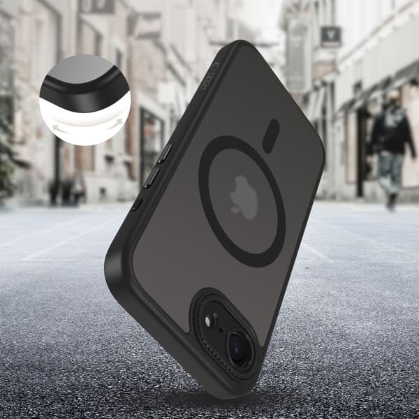 Tech-Protect iPhone 16e Skal MagSafe MagCam Matt Svart