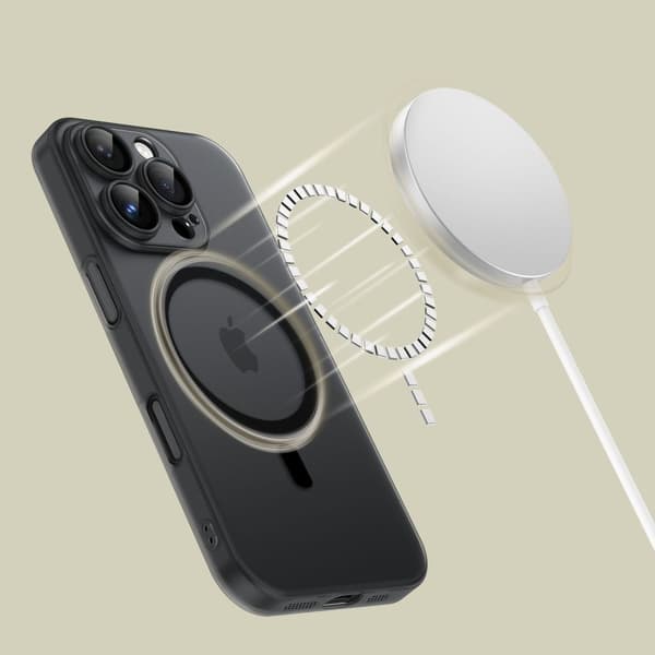 Tech-Protect iPhone 16e Skal MagSafe MagSlim Matte Black