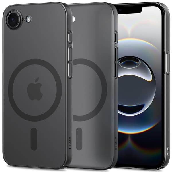 Tech-Protect iPhone 16e Skal MagSafe MagSlim Matte Black