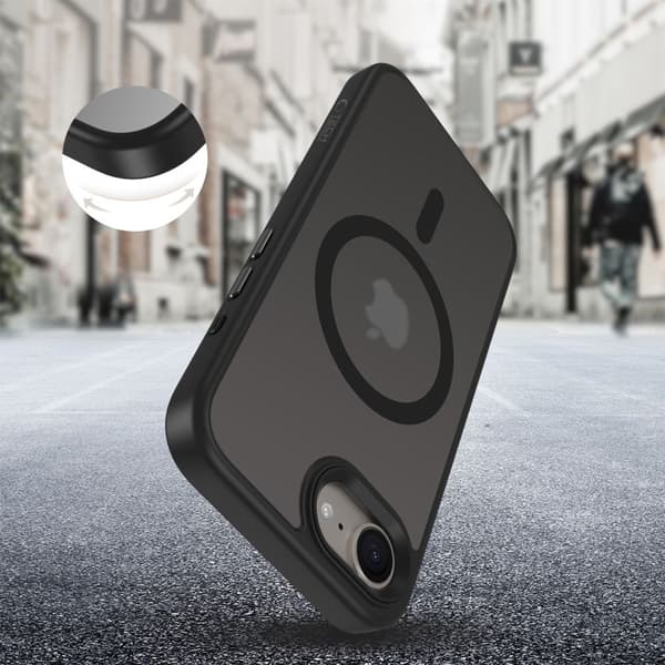Tech-Protect iPhone 16e Skal MagSafe MagMat Matt Svart