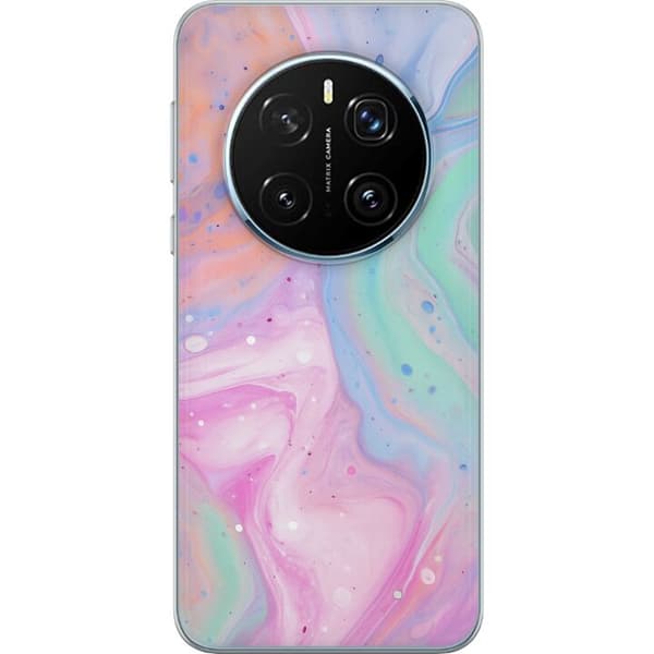 Honor Magic7 Pro Läpinäkyvä kuori Pastellimarmori