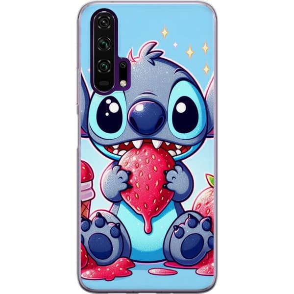 Honor 20 Pro Gjennomsiktig deksel Strawberry Stitch