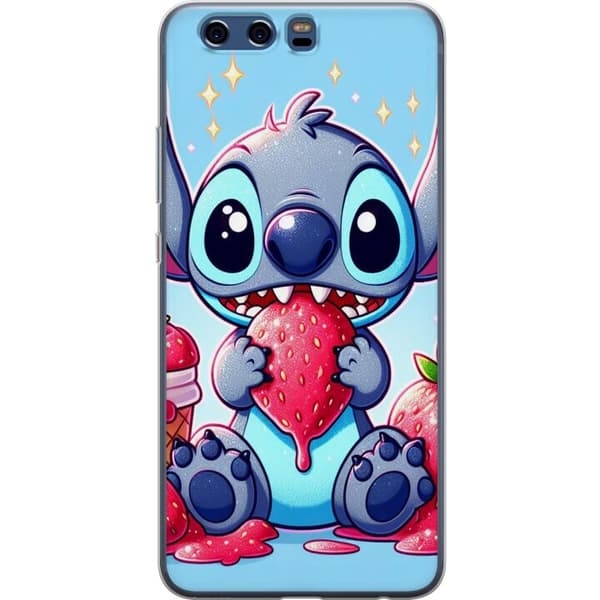 Huawei P10 Gjennomsiktig deksel Strawberry Stitch