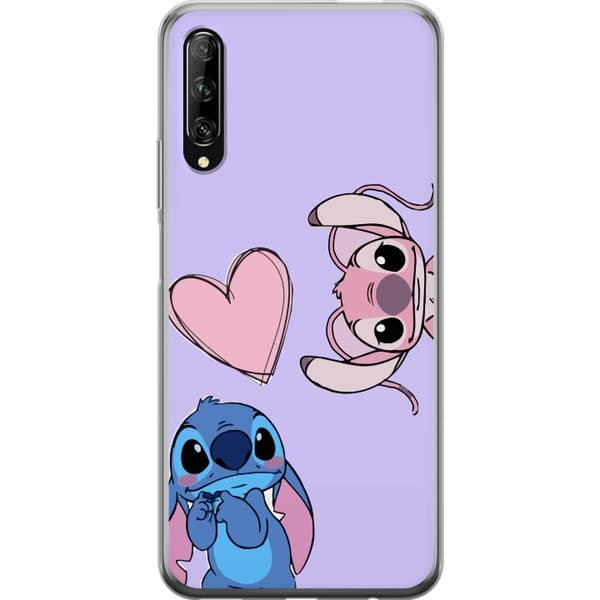 Huawei P smart Pro 2019 Genomskinligt Skal Stitch Mode
