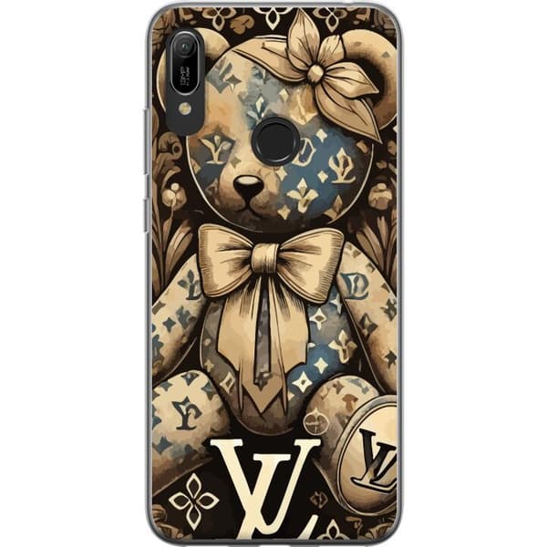Huawei Y6 (2019) Genomskinligt Skal Teddy Vuitton