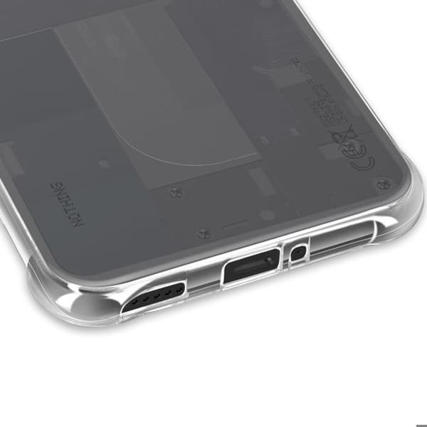 Skydd för Nothing Phone 3a Pro Stötavvisande Förstärkta hörn Transparent