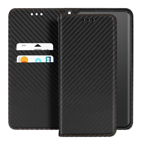 Kolfodral för Xiaomi Redmi Note 14 5G Plånbok Video Stöd Svart
