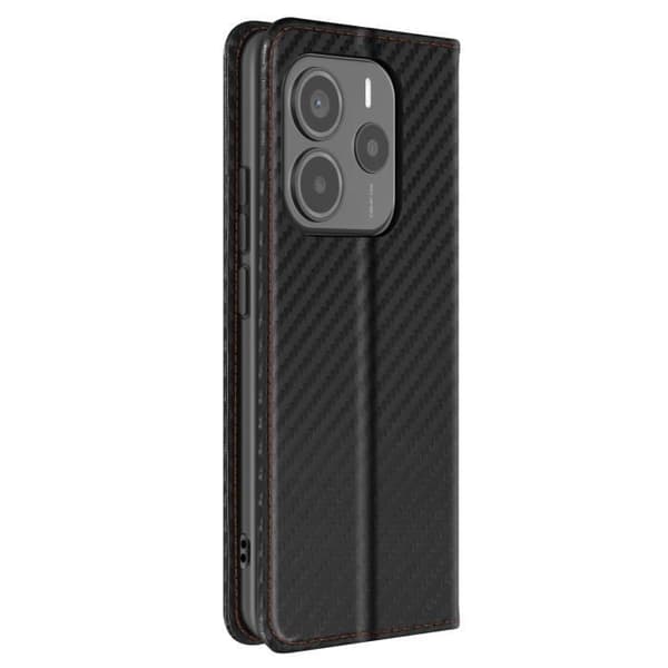 Kolfodral för Xiaomi Redmi Note 14 5G Plånbok Video Stöd Svart
