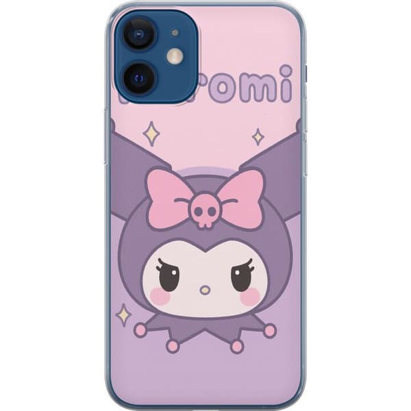 Apple iPhone 12 mini Genomskinligt Skal Kuromi Kawaii