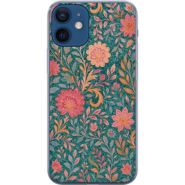 Apple iPhone 12  Genomskinligt Skal Floral Dream