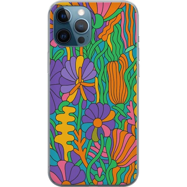 Apple iPhone 12 Pro Gennemsigtig cover Farveeksplosion