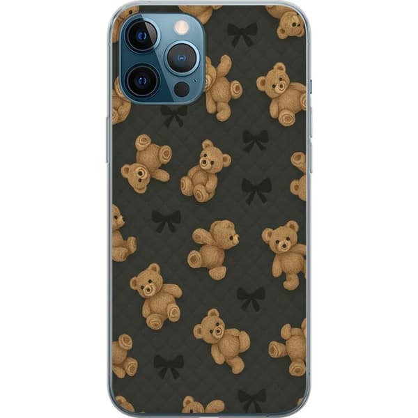 Apple iPhone 12 Pro Max Gjennomsiktig deksel Teddy Klemmer
