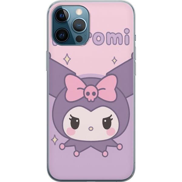 Apple iPhone 12 Pro Max Gjennomsiktig deksel Kuromi Kawaii
