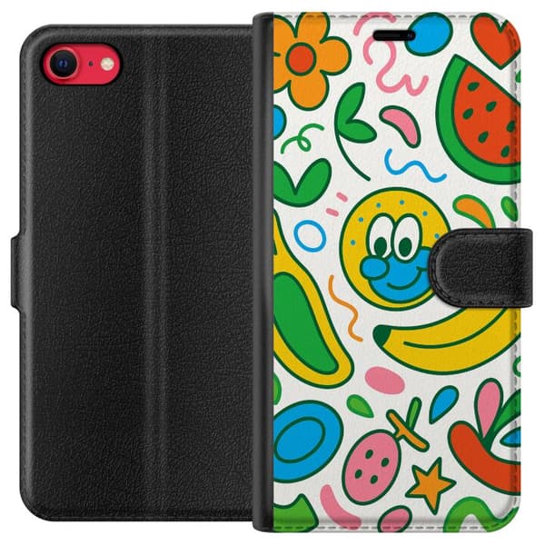 Apple iPhone SE (2020) Lommeboketui Sommerfuglslør