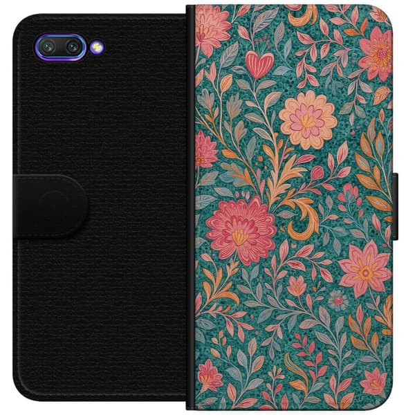 Honor 10 Lommeboketui Floral Dream