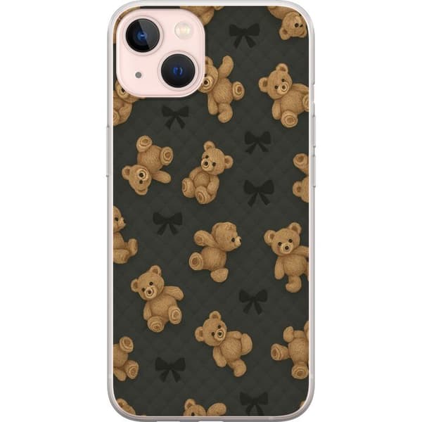 Apple iPhone 13 mini Gennemsigtig cover Teddy Knus