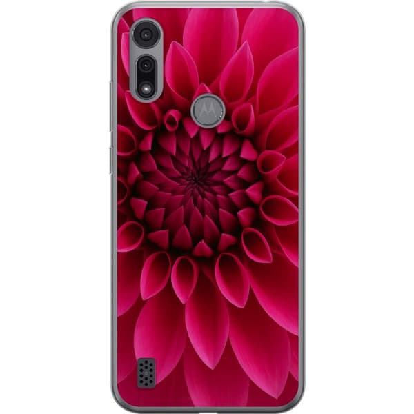 Motorola Moto E6i Gjennomsiktig deksel Rosecore
