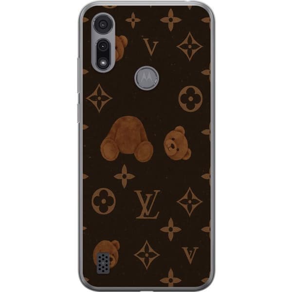 Motorola Moto E6i Gennemsigtig cover Plush Luxe
